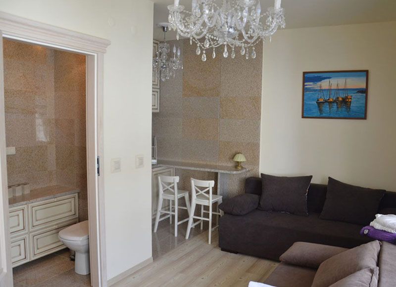 Apartament nr 4 — Pustynny piasek — wnętrze